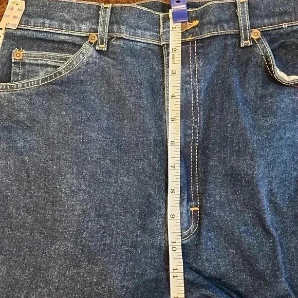 Made in the USA 1985 NWT Lee tighter rider jeans. 34x34 - Picture 7 of 10